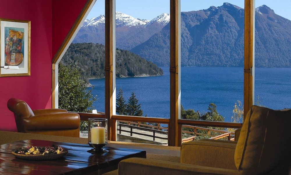 Quarto com vista no Hotel Tunquelén em Llao Llao