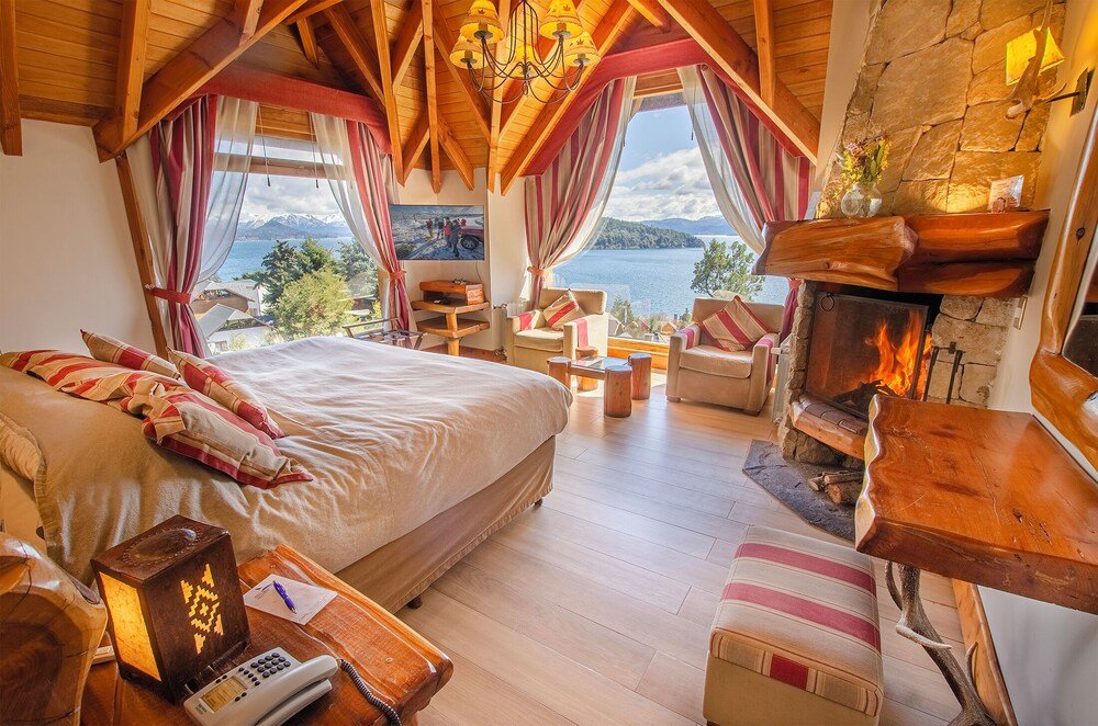 Quarto do Nido del Cóndor Hotel & Spa em Bariloche
